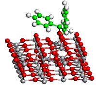 (b) cis-1,2-diphenyl-pinacolate intermediate formed only in the presence of a subsurface Ti interstitial - Credit: Jan Haubrich