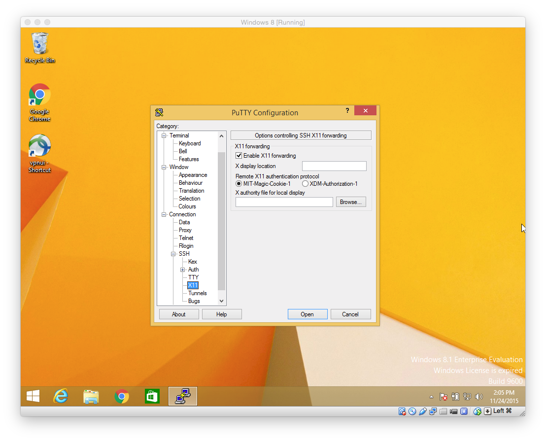 SSH x11 Forwarding. X11forwarding Yes. Linux Remote x11. Putty Windows 11.