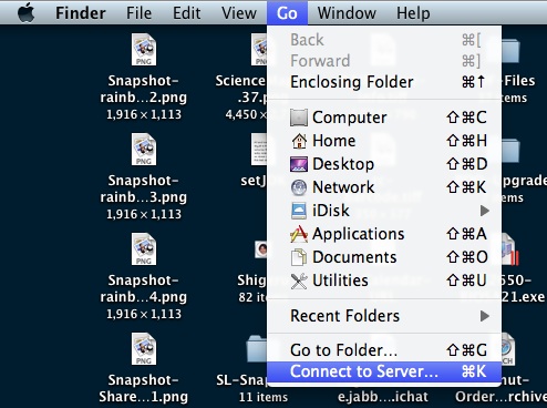 Description: image Mac connect to server